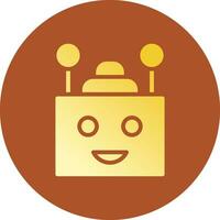 Chatbot Creative Icon Design vector