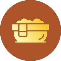 Bathtub Creative Icon Design vector