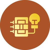 Circuit Creative Icon Design vector