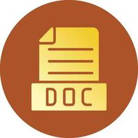 Doc Creative Icon Design vector