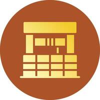 Water Well Creative Icon Design vector