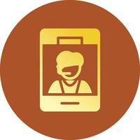 Smartphone Creative Icon Design vector