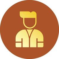 Gate Keeper Creative Icon Design vector