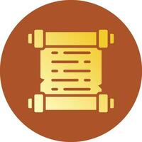 Scroll Creative Icon Design vector