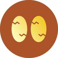 Eggs Creative Icon Design vector