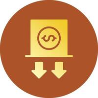 Deposit Creative Icon Design vector