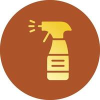 Spray Bottle Creative Icon Design vector