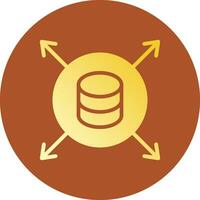 Data Driven Creative Icon Design vector