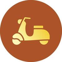 diseño de icono creativo de scooter vector