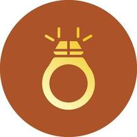 Ring Creative Icon Design vector