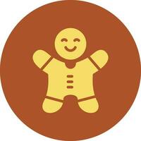 Gingerbread Creative Icon Design vector