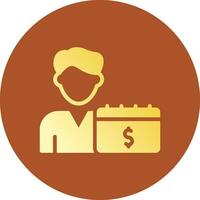 Fixed Funding Creative Icon Design vector