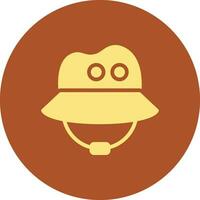 diseño de icono creativo de sombrero vector