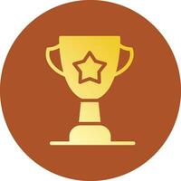 Trophy Creative Icon Design vector