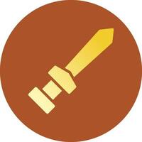 Sword Creative Icon Design vector