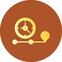 Time Line Creative Icon Design vector