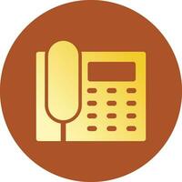 Telephone Creative Icon Design vector