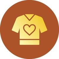 Shirt Creative Icon Design vector