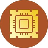 Processor Creative Icon Design vector