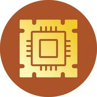 Processor Creative Icon Design vector