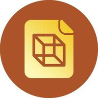 3D Design Creative Icon Design vector