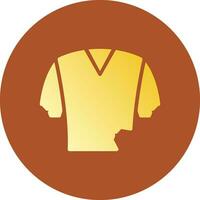 Tshirt Creative Icon Design vector
