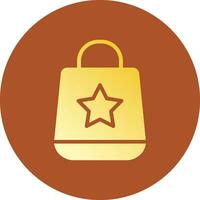 Shopping Bag Creative Icon Design vector