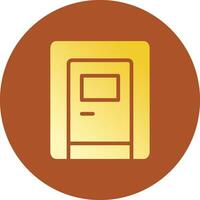 Room Door Creative Icon Design vector