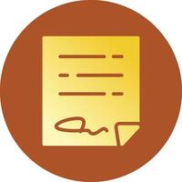 Document Creative Icon Design vector