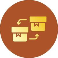 Replacement Creative Icon Design vector