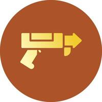 Speargun Creative Icon Design vector