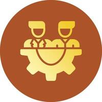 Workforce Creative Icon Design vector