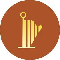 Harp Creative Icon Design vector