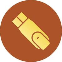 Usb Flash Drive Creative Icon Design vector