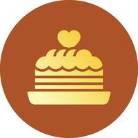 Cake Creative Icon Design vector