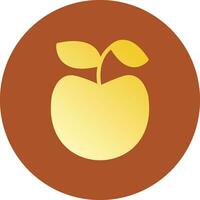 Apple Creative Icon Design vector