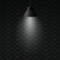 Light effect on wall background. Modern picture. Vector background