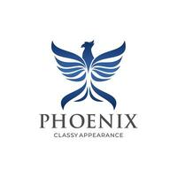 Phoenix logo eagle and bird logo symbol vector logo template