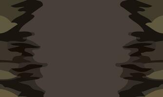 Aesthetic brown abstract background with copy space area. Suitable for poster and banner vector