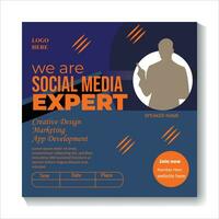 social medios de comunicación experto vector