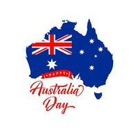 Happy Australia Day creative banner. vector