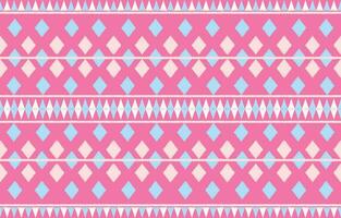 Ethnic abstract ikat art. Aztec ornament print. geometric ethnic pattern seamless  color oriental.  Design for background ,curtain, carpet, wallpaper, clothing, wrapping, Batik, vector illustration.