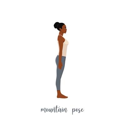 Mountain Pose Yoga Vector Art Icons And Graphics For Free Download Mountain Pose Yoga Vector Art Icons And Graphics For Free Download