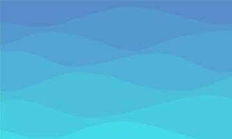Blue Abstract Background With Wave Vector