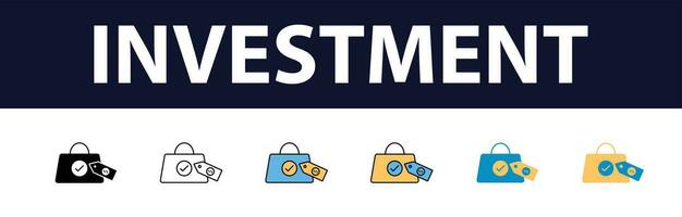 Streamlined e-commerce experience a distinctive set of minimal color fill and thin line web icons for online shopping and efficient delivery comprehensive outline icons collection in simple vector
