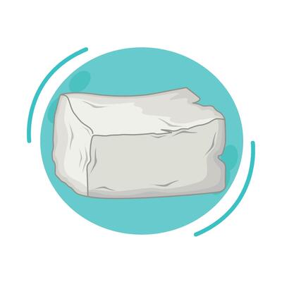 illustration of tofu