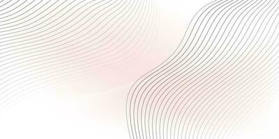 White Background. Vector curved twisted slanting, waved lines pattern. Brand new style for your business design