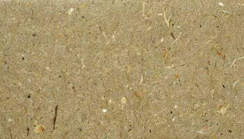 AI generated Close-up textured surface, cargocult detailed cardboard background, rough and uneven background with small fibers and particles of varying colors photo