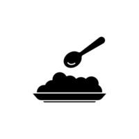 eat concept line icon. Simple element illustration. eat concept outline symbol design. vector