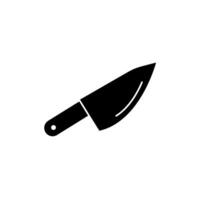 knife concept line icon. Simple element illustration. knife concept outline symbol design. vector